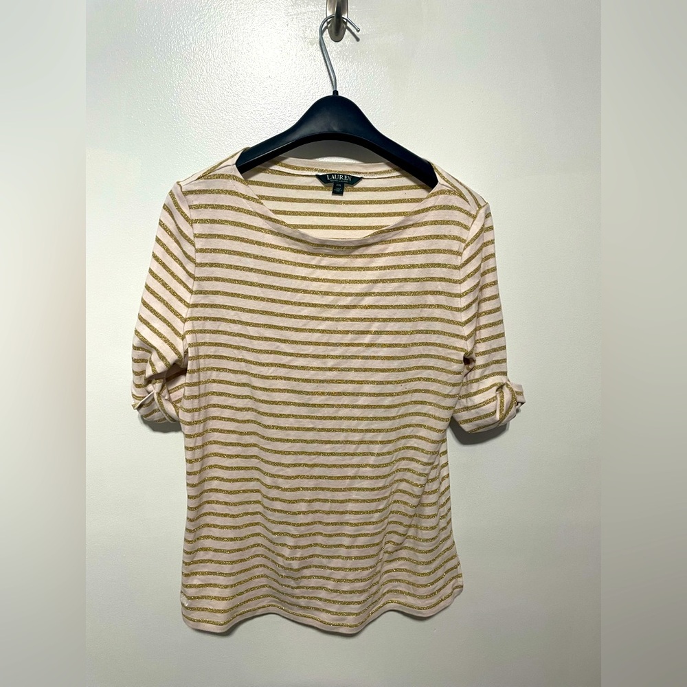 Lauren Ralph Lauren plus size shirt. Has a slight red hue to it.